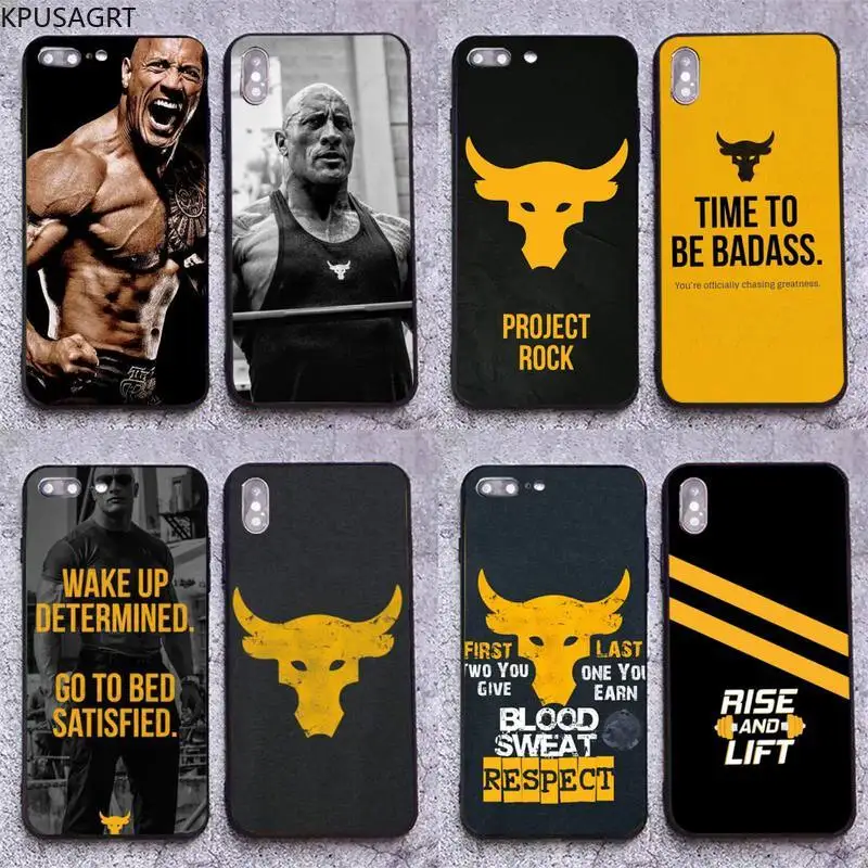 The Rock Dwayne Johnson ua Soft black Phone Case for iphone 12 pro max 11 pro XS MAX 8 7 6 6S Plus X 5S SE 2020 XR case The Rock Dwayne Johnson ua Soft black Phone Case for iphone 12 pro max 11 pro XS MAX 8 7 6 6S Plus X 5S SE 2020 XR case