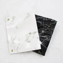 Коробка для салфеток с мраморным узором из искусственной кожи, бумажный контейнер для салфеток, бумажное полотенце, чехол для салфеток, домашний декор 72XF