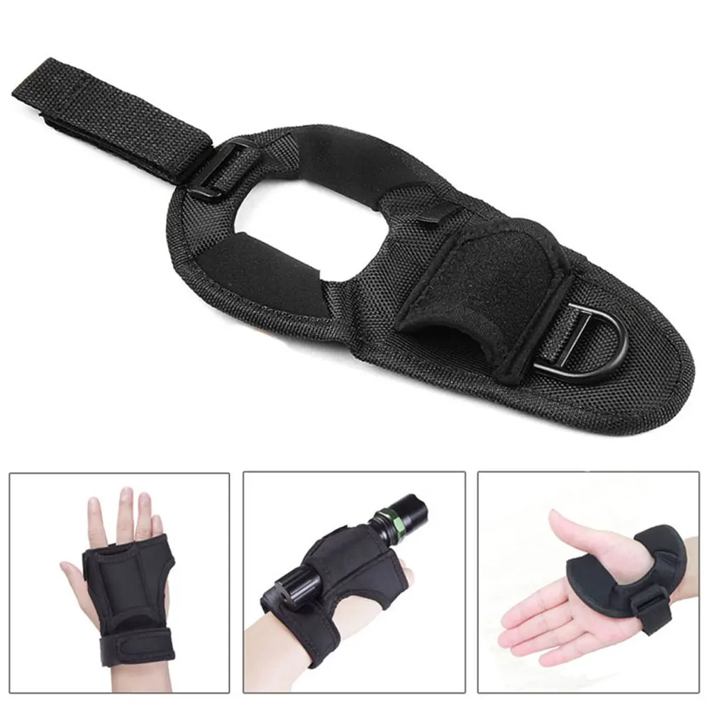 Diving Flashlight Holder Scuba Diving Flashlight Gloves Underwater LED Torch Holder Photography Equipment Wrist Strap Glove for Hunting Water Sports
