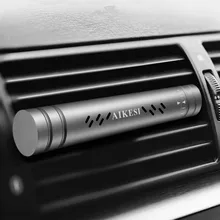 Автомобильный освежитель воздуха с зажимом на вентиляционное отверстие, универсальный твердый автомобильный длинный алюминиевый сплав, долговечный освежитель воздуха, парфюм, автомобильный парфюмерный диффузор, Очищающий