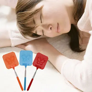 

3pcs Extendable Fly Swatter Butterfly Prevent Mosquito Insect Killer Pest Control with Long Handle