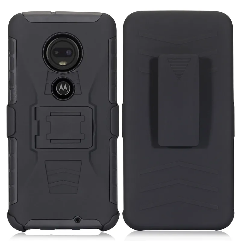 

Front&Back 360 Degree Full Body Protection Case TPU Silicon Rubber For Motorola moto x4 x5 z3 z4 e5 g7 Play g5 g6 g7 Plus g7 Pover Rotatable Back Clip Belt Clip Shockproof Hybrid Armor Robot Hard Cover Mobile Phone Bag