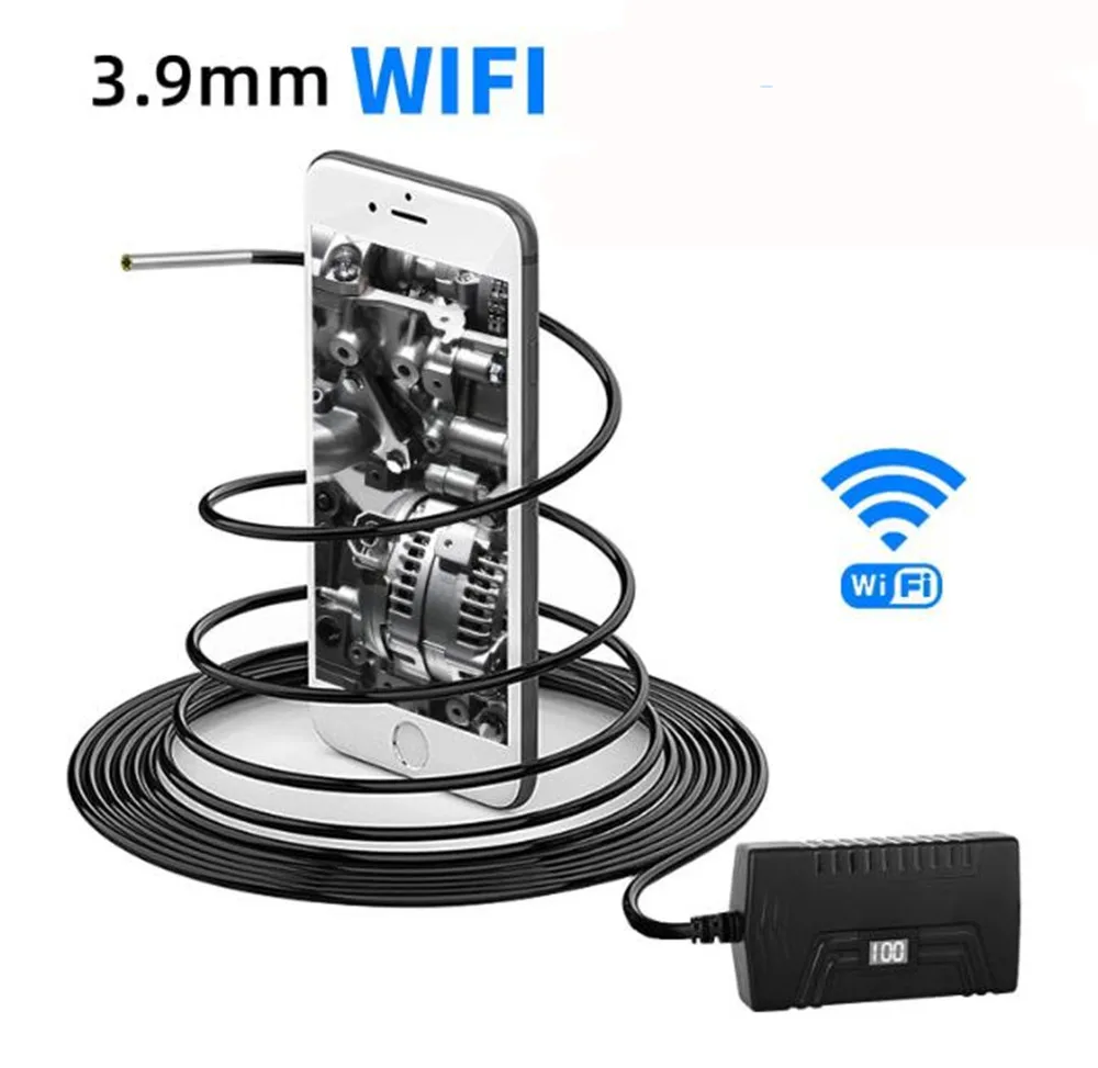 3 9 мм 720P/5 5 2MP 1080p беспроводной Wi-Fi эндоскоп инспекционный бороскоп камера для iphone