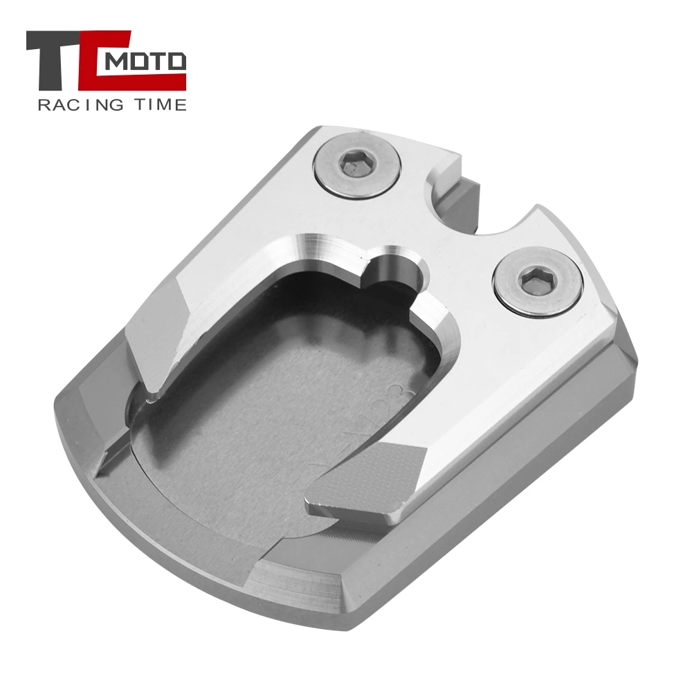 

Motorcycle CNC Kickstand Foot Side Stand Extension Pad Support Plate Enlarge Stand for YAMAHA XMAX 125 250 300 MAX125 XMAX250
