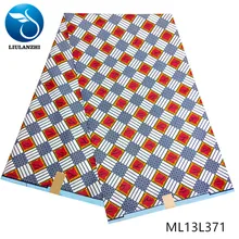 LIULANZHI африканская восковая ткань s нигерийская настоящая восковая ткань s для платья Горячая Распродажа печатная восковая ткань 6 ярдов/партия ML13L357-ML13L374
