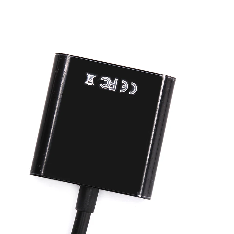 HDMI в VGA кабель конвертер цифровой аналоговый HD 1080P для ПК ноутбука планшета HDMI штекер в VGA Famale конвертер адаптер