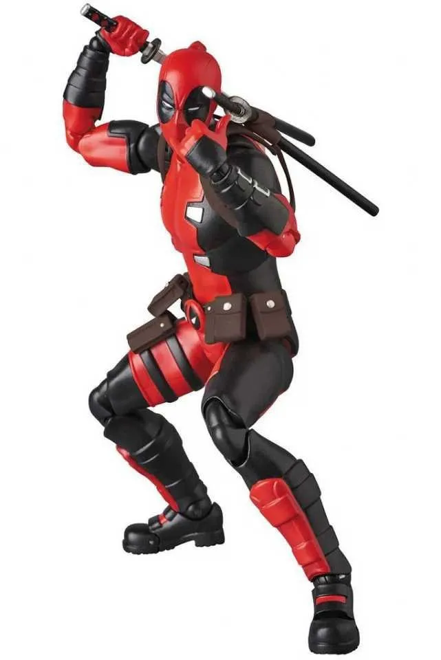 

X-Men Deadpool Small Base MAF 082 Deadpool Mobile Model Figurine Boxed Garage Kit