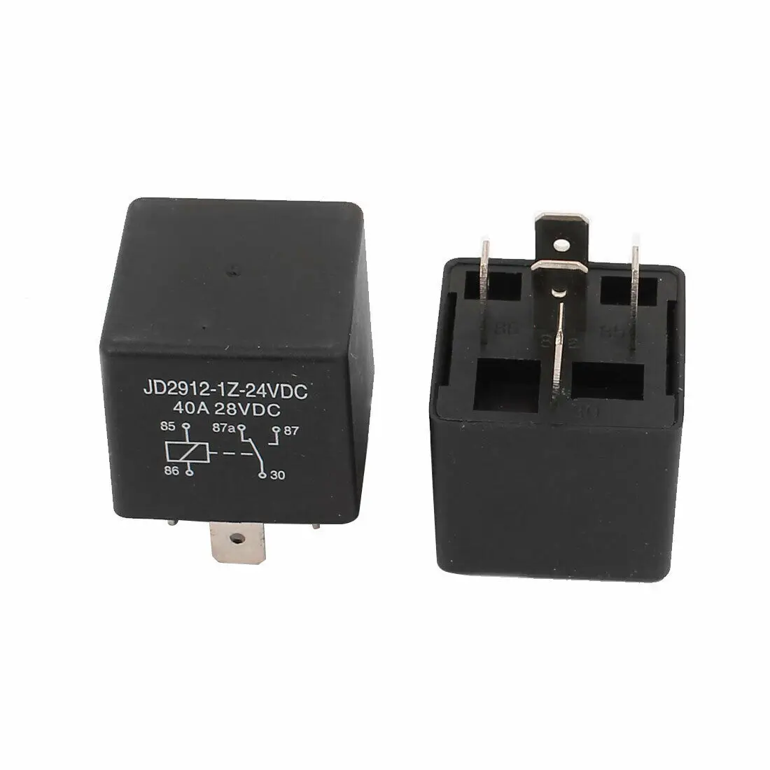 JD2912 DC 24V Катушка 40A 5 штифтов SPDT автомобиля безопасности реле питания 5 шт