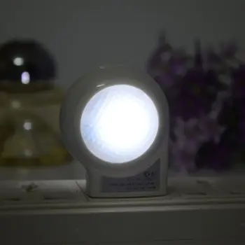 

4pcs LED US Plug in Night Light Dusk to Dawn Sensor Eye Caring Nightlight Room X4YD