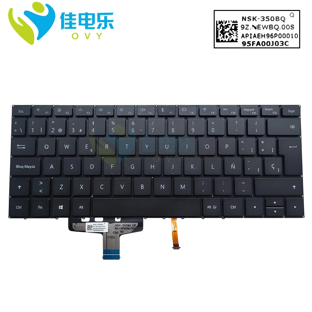 Нам CS Замена клавиатуры для Huawei MateBook 13 WRT W29 WRT-W19 VLR W09 W19 Клавиатура ноутбука