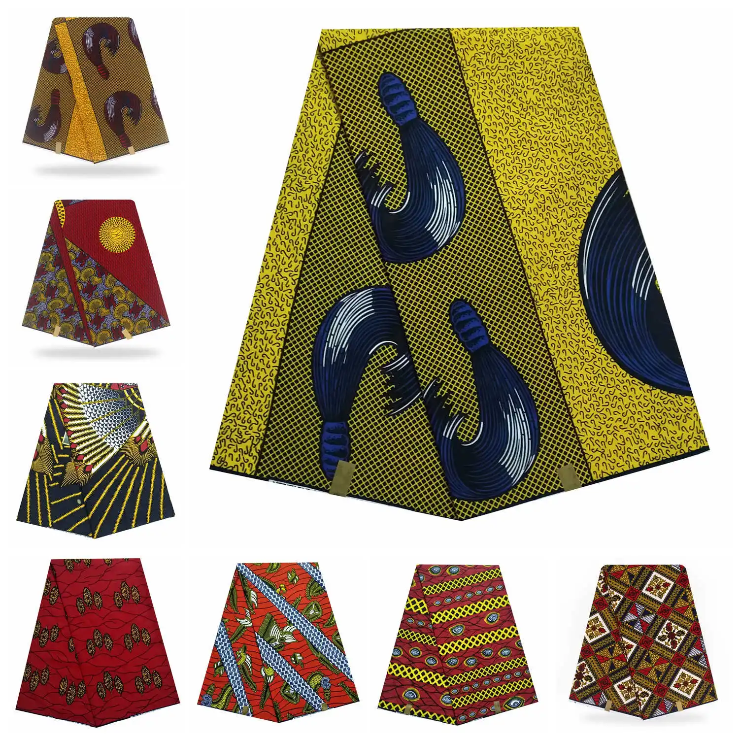 

Real Veritable Wax High Quality Hot Original Wax Veritable 2019 Dutch Wax African Wax Veritable Hot Sale Design For Women Dress