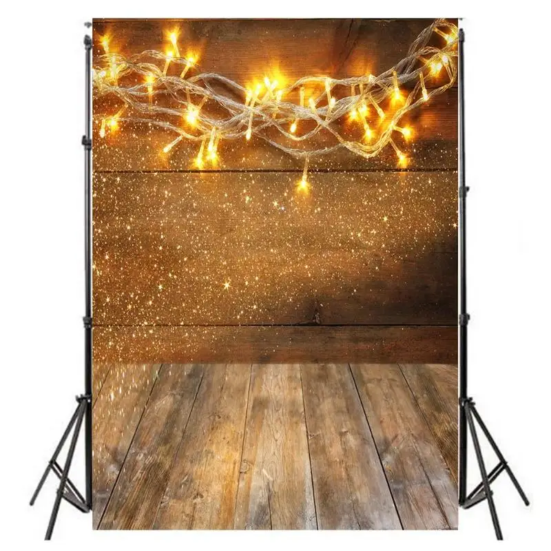0.9X1.5m Christmas Background Cloth Art Cloth Shining Light Gifts Photography Photo Studio Home Decoration Accessories