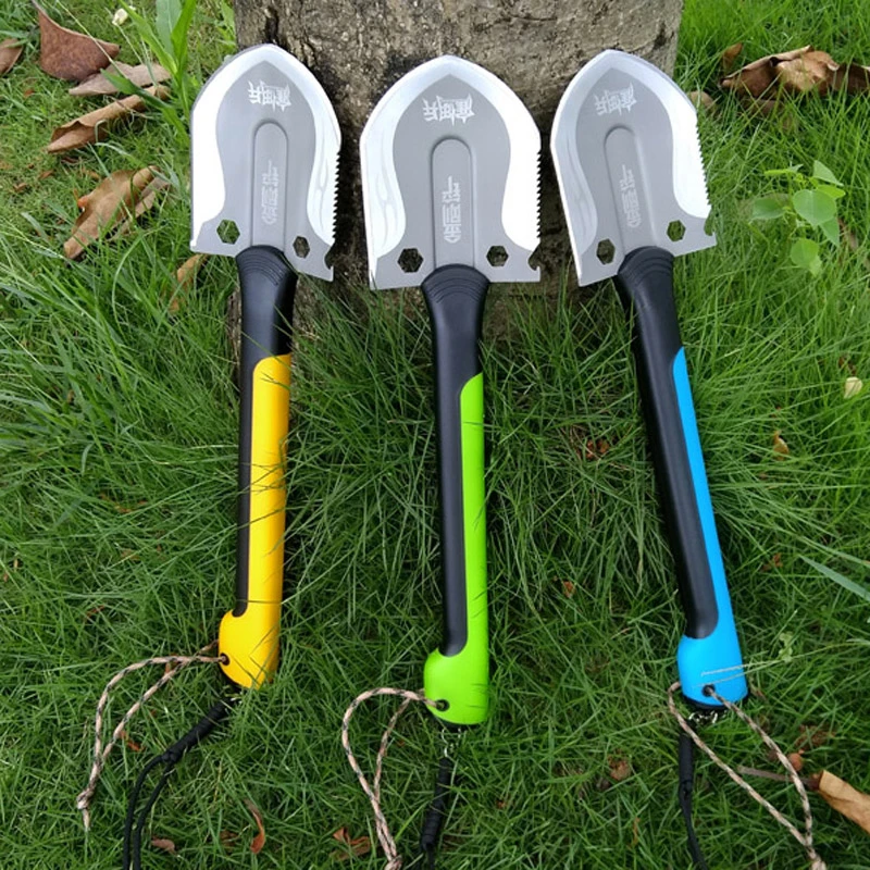 Multifunctional Camping Tactical Shovel Spade Outdooors Professional Survival Emergency Self Defense Tools Kit