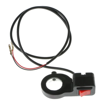 

7/8' Motorcycle ATV Handlebar Spot Hazard Light ON OFF Kill Switch Button