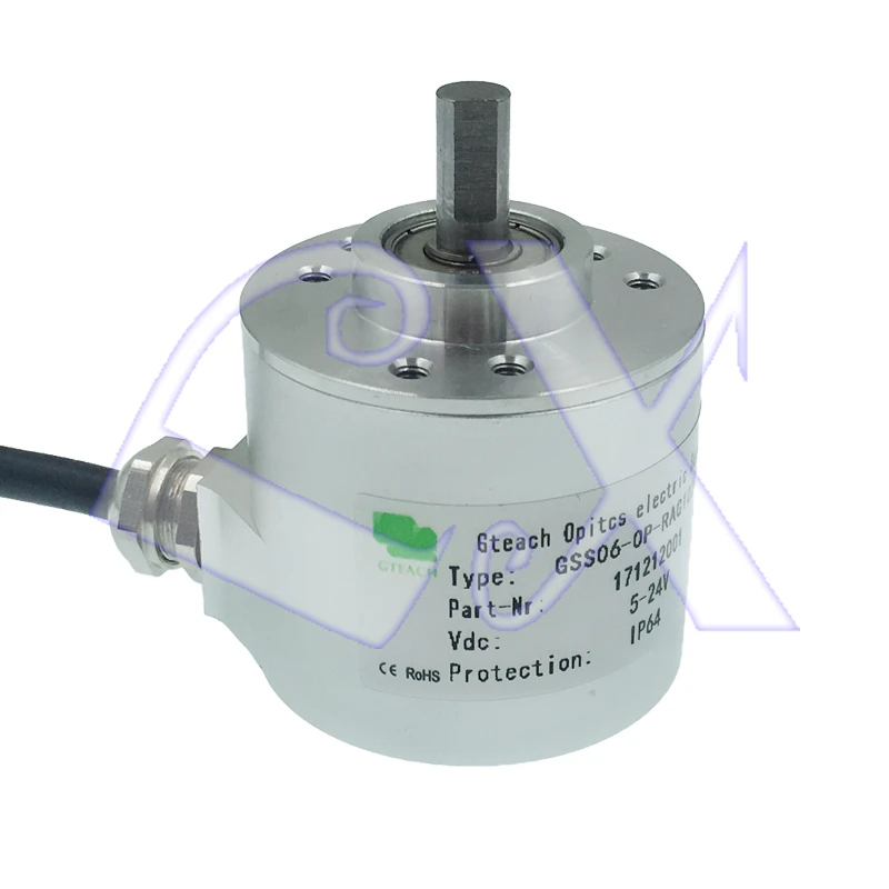 

High-frequency high-precision high-interference rotary encoder 100-5000 pulse line ABZ three-phase encoder
