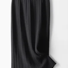 MEVGOHOT офисные женские тонкие гибкие плиссированные юбки осень зима повседневные однотонные женские вязаные юбки с высокой талией HD2688