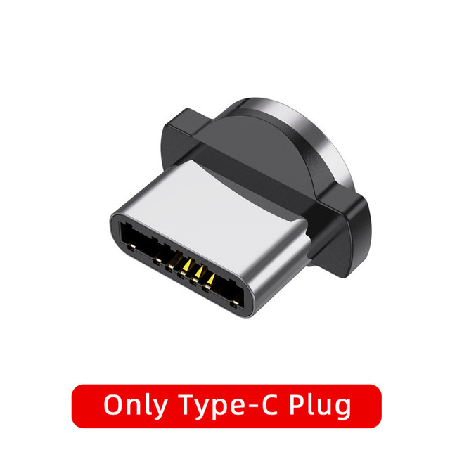 2m LED 540 Rotate Magnetic Cable Micro Type C Phone Cable For iPhone12 Pro XS Max Samsung Xiaomi USB C Cord Wire Cable