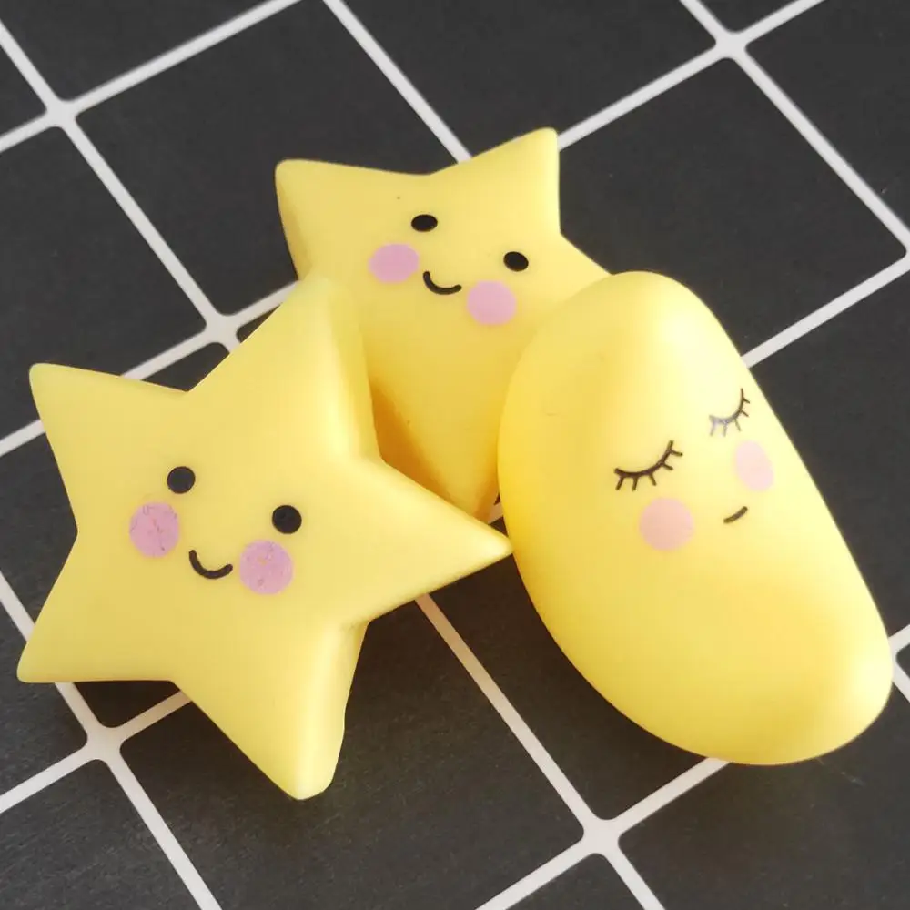 2019 креативная Луна Звезда сжимающая музыка шалость звук прижимающая мультфильм