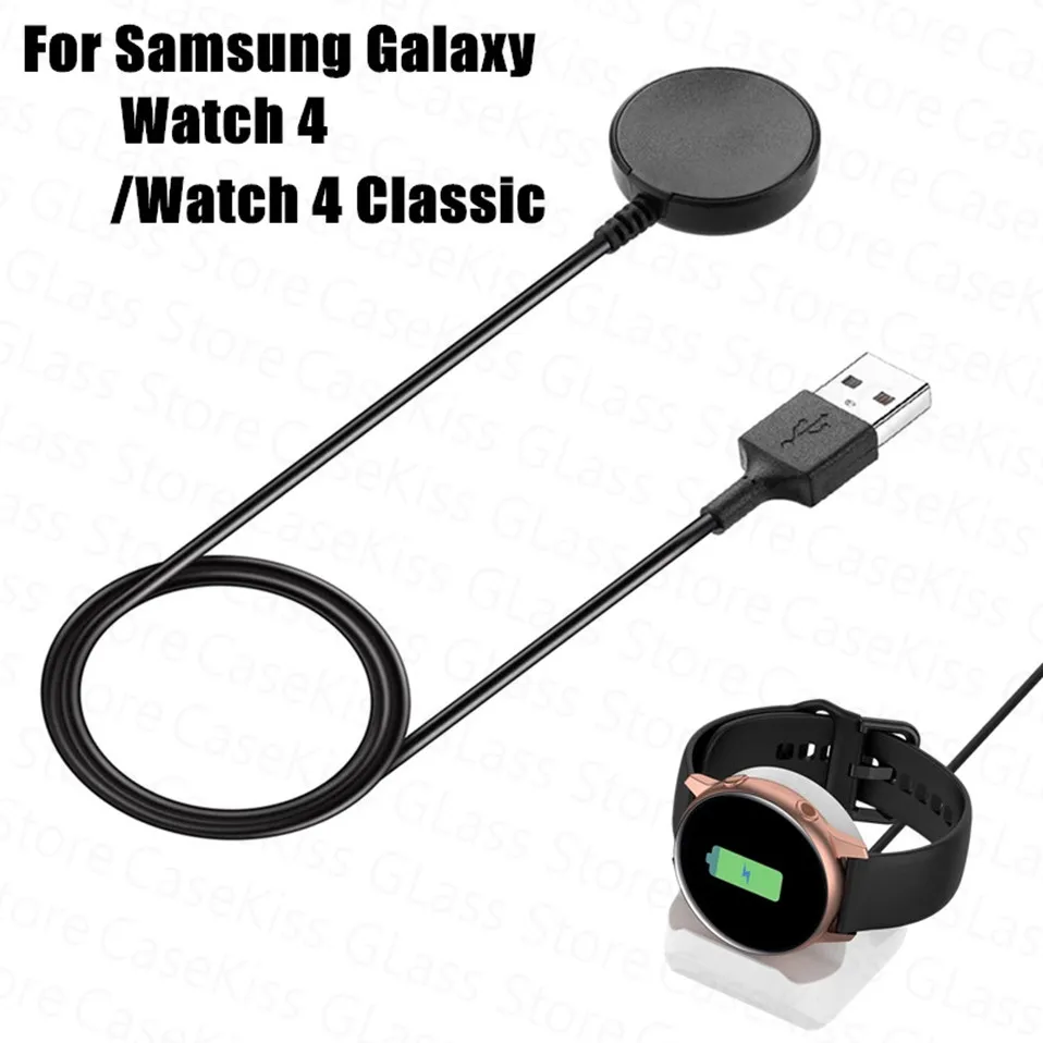 USB-кабель для зарядки Samsung Galaxy Watch 4 40 мм 44 Classic 42 46 док-станция адаптер зарядного