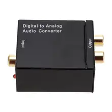 Цифровой волоконный коаксиальный к каналу декодер усилитель аудио коаксиальный/цифровой волоконно-аналоговый аудио преобразователь-декодер
