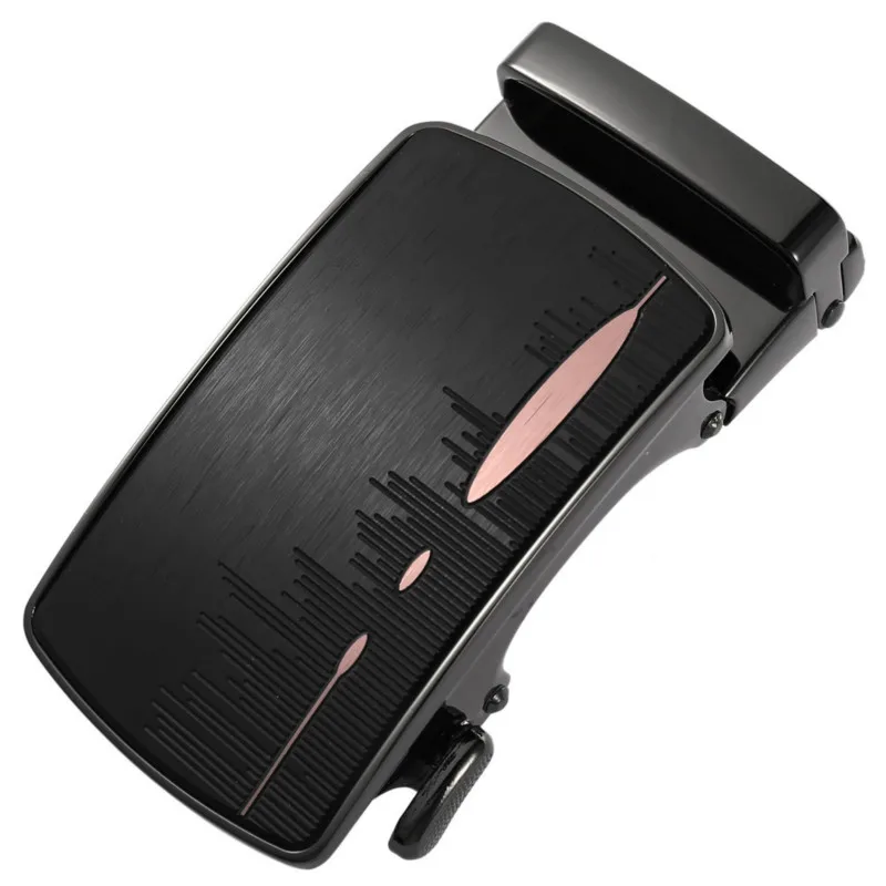 New Men's Leather Strap Male Automatic Buckle Belt 3.5cm Men Authentic Girdle Trend Belts Ceinture Fashion Designer LY136-222870 photo