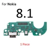 USB Charging Charger Dock Port Board With Microphone Mic Flex Cable For Nokia 6.1 7 Plus 8.1 8 7.2 7.1 6.2 6 2017 2022 ► Photo 2/6