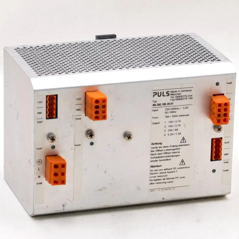 

Germany PLUS PULS AN-292 100.20-01 Power Supply