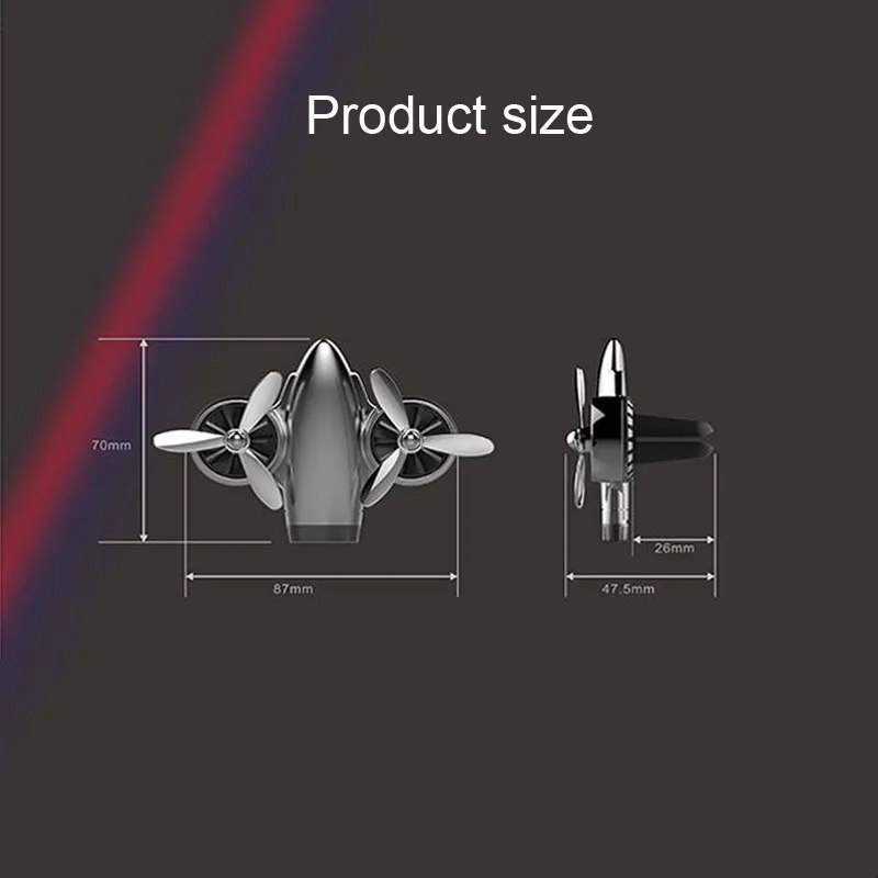 Автомобильный освежитель воздуха в форме самолета с зажимом на выходе, очиститель воздуха с запахом, твердый парфюм, диффузор, декорация для автомобилей