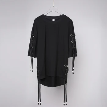 

Owen seak Men T Shirt Cotton Gothic Hip Hop Casual Punk Rock Pullover Streetwear Tops Tees Summer Men Short Sleeve Black T Shirt