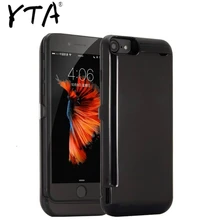 10000 мА/ч, Мощность чехол для iPhone 6 6s плюс Чехол Батарея Зарядное устройство чехол для iPhone 6 6s 7 8 плюс Мощность Bank зарядное устройство чехол Мощность банка