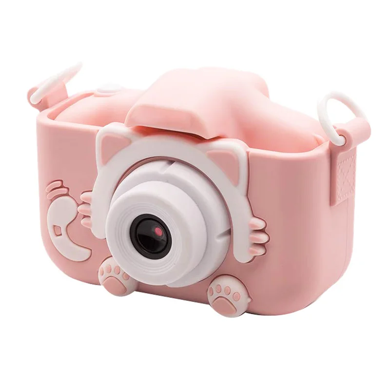 2.0 pouces écran enfants caméra Mini numérique 12MP Photo enfants caméra avec 600 MAh polymère Lithium batterie jouets cadeau