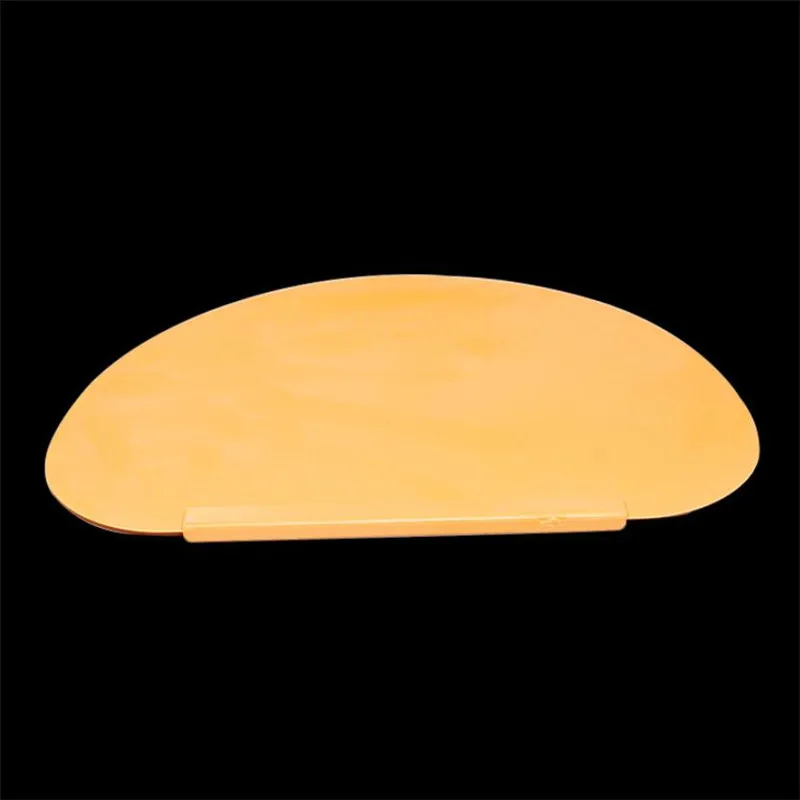 Description Picture 6 of item1Pc Orange Soft Flexible Plastic Dough Cream Scraper Cake Spatula Pastry Butter Cutter Baking Cake Pastry Tools for Bread Making
