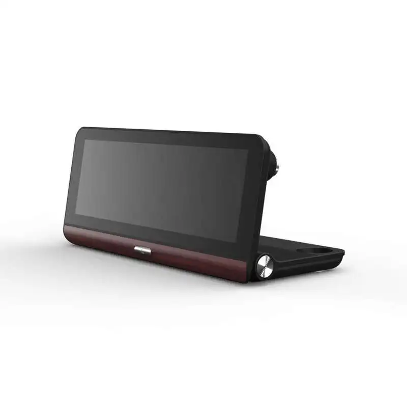 Зеркало заднего вида автомобиля Dvr 7 дюймов Dash Cam Android 5,0 Gps навигация Двойной объектив Камера s Авто Регистраторы Full Hd 1080P Автомобильный видеорегистратор Камера для Ch