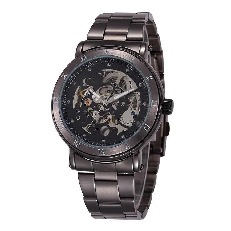 

Table Top Grade MEN'S Table Hollow out Fully Automatic Analog Watch Shenhua Gentry China