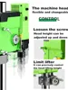 220V 480W Mini Bench Drill Multifunctional Industrial Electric Bench Drilling Machine Metal Making Drilling Drill Chuck 1-10mm 2