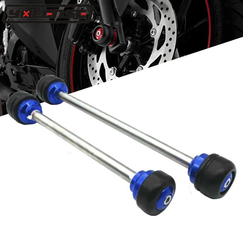 

New For YAMAHA MT-15 MT15 MT 15 2019 Motorcycle Accessories Front & Rear Axle Fork Crash Sliders Wheel Protector