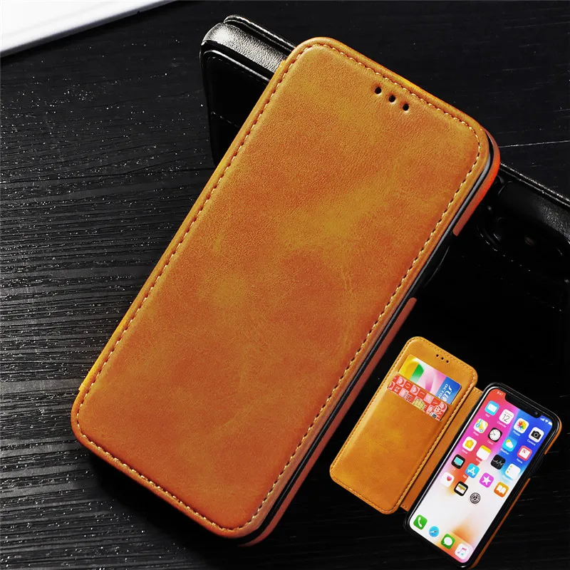 

Tikitaka Magnetic Leather Case For iPhone XS Max X 8 7 Plus Card Support Wallet Cover For iPhone XS XR 6 6s Plus Coque etui