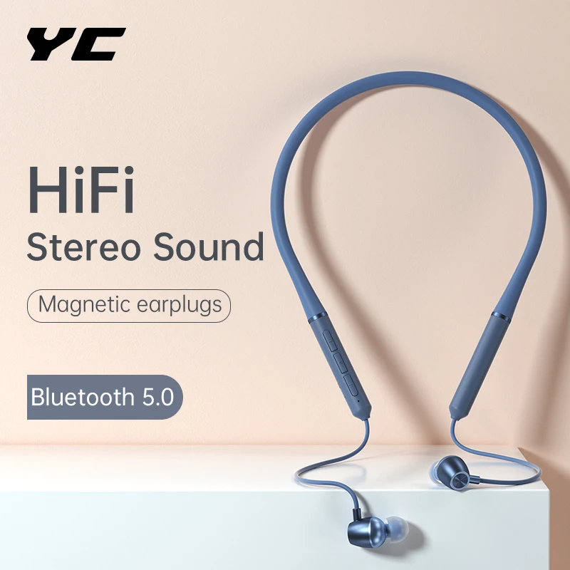 Беспроводные Bluetooth-наушники YC с микрофоном наушники-вкладыши для смартфонов