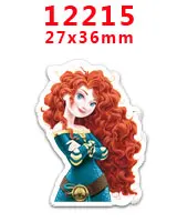 Кабошоны 30 шт мультфильм плоское украшение из смолы pr 17129 - Цвет: 12215