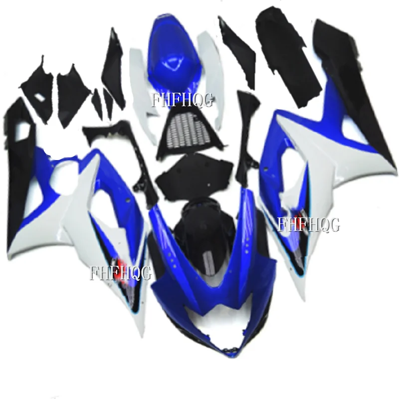 

Injection mold Fairing body kit for SUZUKI GSXR1000 K5 05 06 GSXR 1000 2005 2006 White blue Fairings bodywork