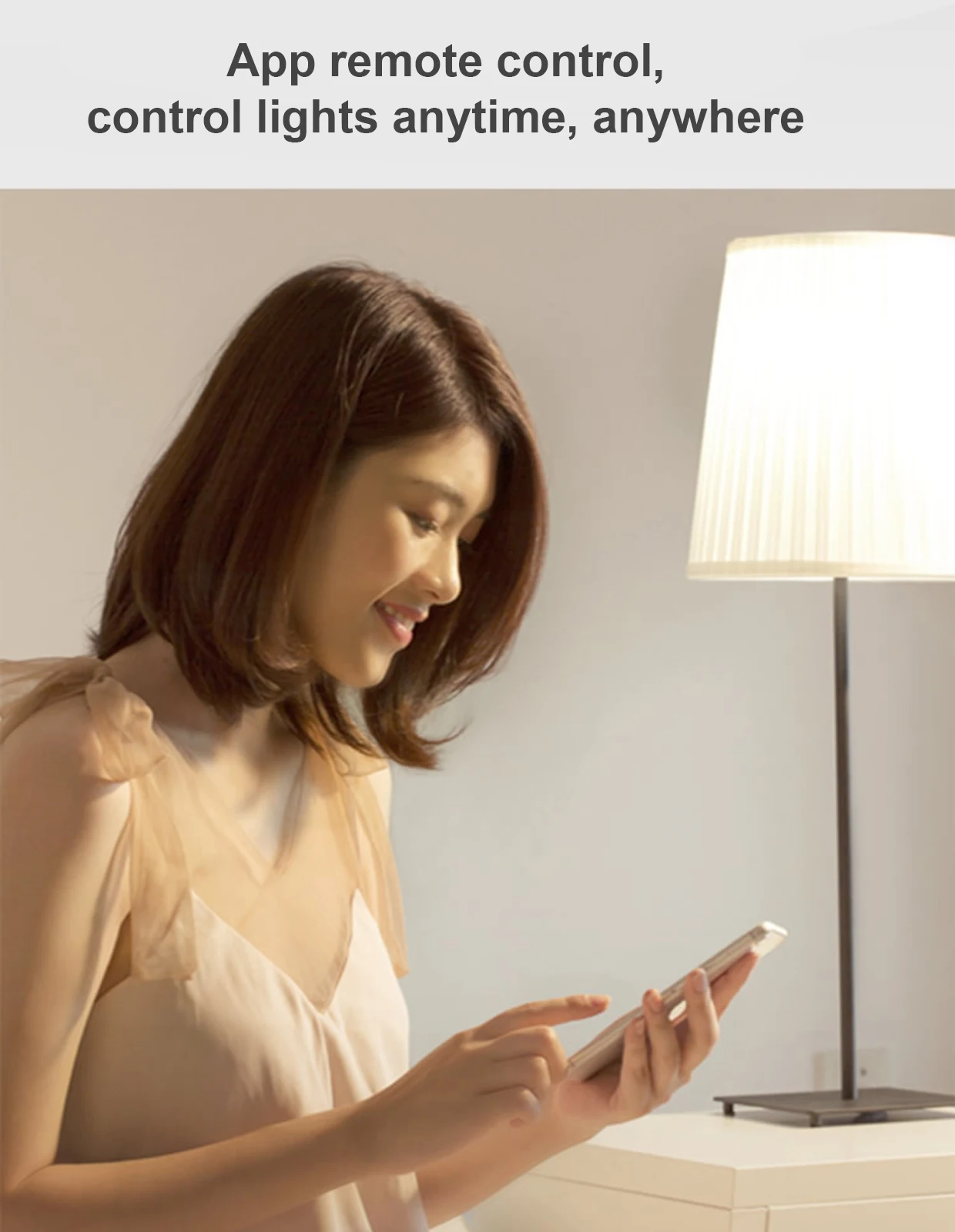 Xiaomi Aqara светодиодная смарт-лампочка, настраиваемая белая версия ZigBee, беспроводной пульт дистанционного управления, E27 держатель 9 Вт, работает с HomeKit MIJIA APP