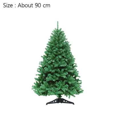 Strongwell 45/60/90/120CM Encryption Artificial Christmas Tree Decorations Christmas Decoration Home Decor Green Tree - Цвет: 90cm