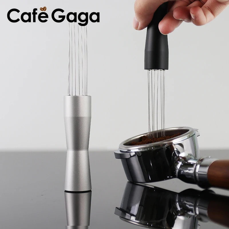 51/53/58MM Coffee Tamping Needle Espresso Powder Mixer Distributor, leveler  Coffee Handle Powder Dispenser - AliExpress