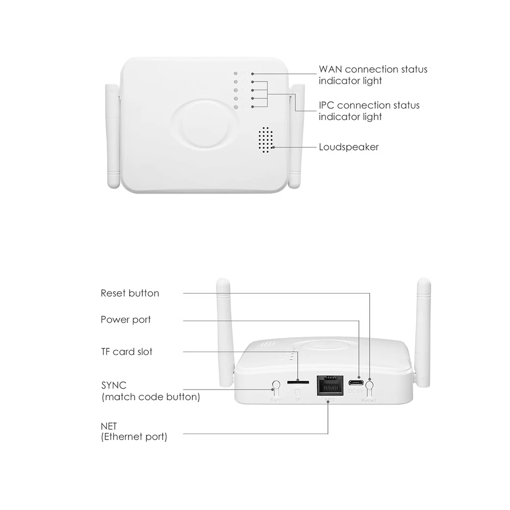 1080P Wifi мини NVR 4ch Беспроводная охранная CCTV камера система наружного видеонаблюдения домашняя беспроводная ip-камера комплект