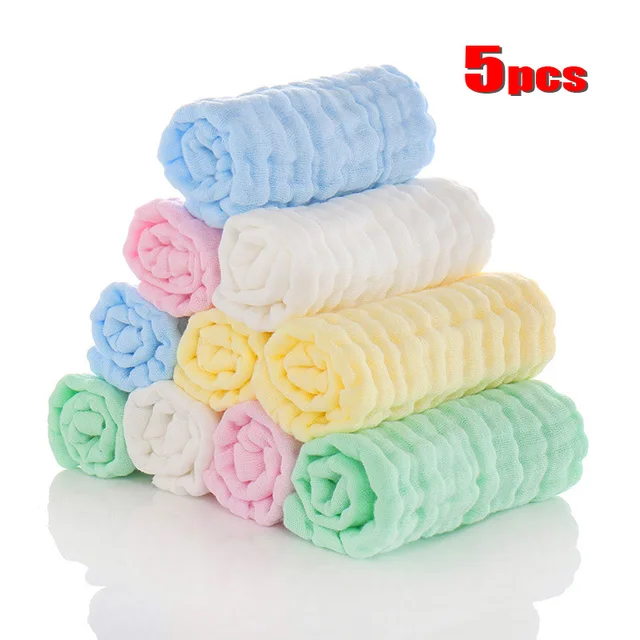 Muslin 6 layers Cotton Soft Baby Towels 1