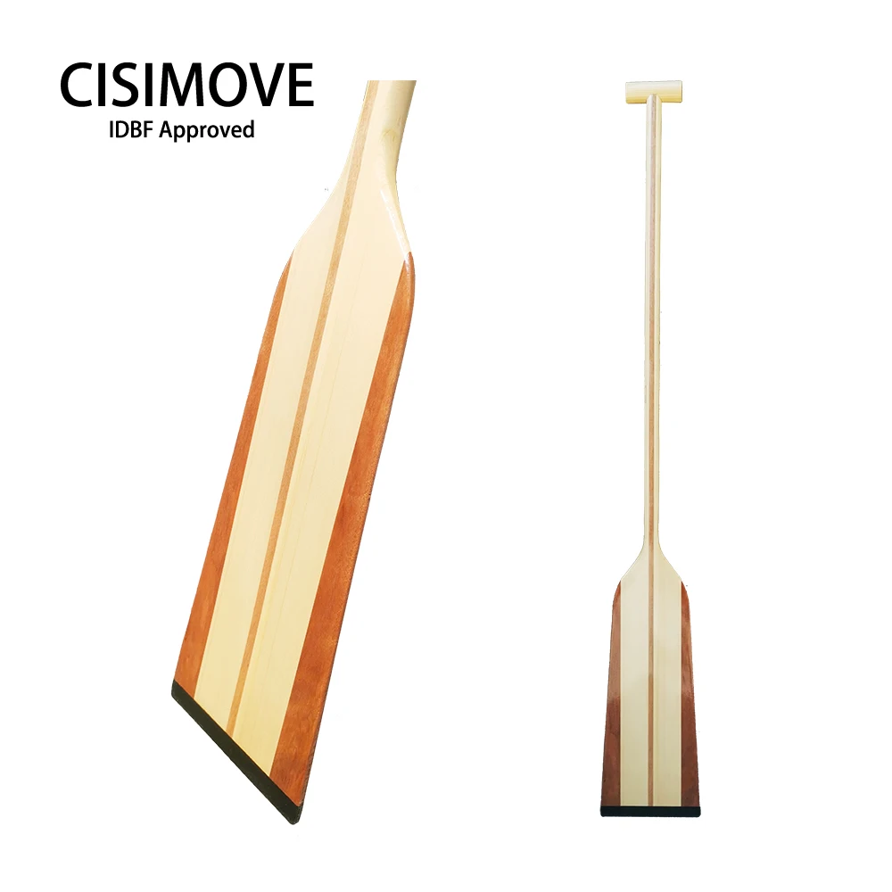 Cisimove IDBF одобренный Деревянный Дракон лодка весло с Т-образной ручкой