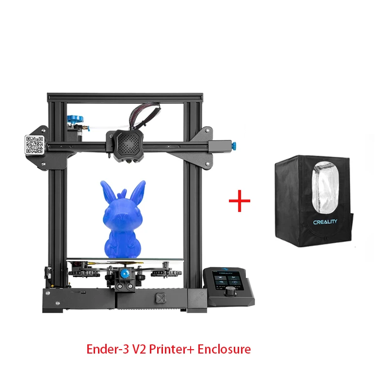 Creality 3D Printer Ender 3 V2 Upgraded Silent Motherboard Mainboard for Carborundum Glass Platform LCD Screen Printing Machine best resin 3d printer 3D Printers