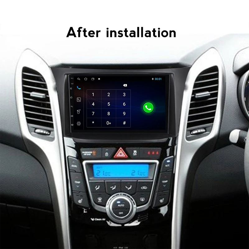 Автомобильное стерео радио GPS-навигация для Hyundai I30 Elantra GT 2012 2013 2014 2015 2016 сенсорный
