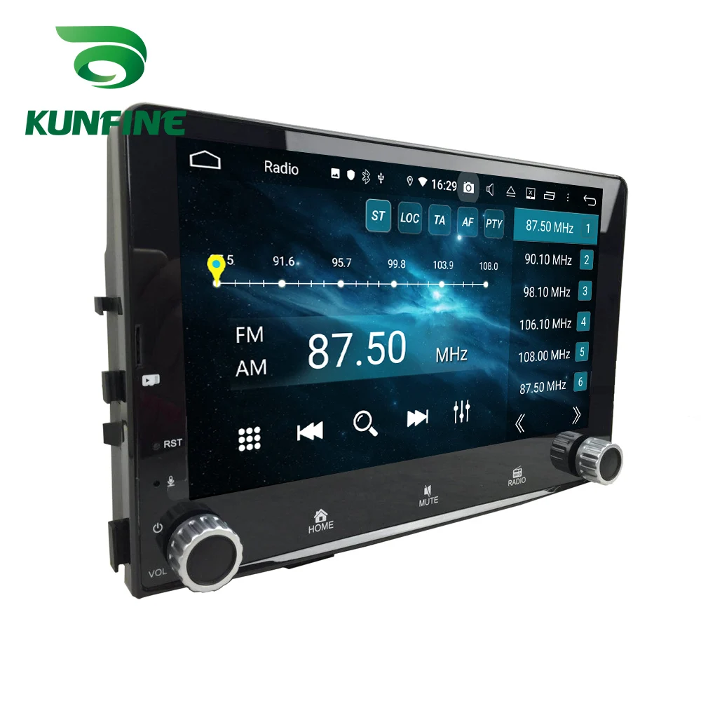 Android 9,0 Восьмиядерный 4 Гб ОЗУ 64 Гб ПЗУ автомобильный DVD gps навигатор мультимедийный плеер стерео для KIA RIO