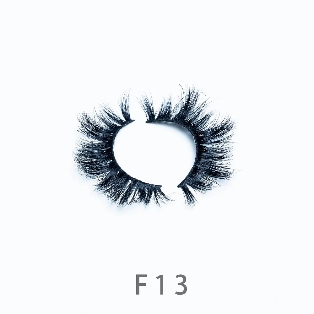 

14-18mm F13 Eyelashes 3D Mink Lashes High Volume Handmade Mink False Eyelashes Thick Full Strip Lashes Cruelty Free Cilios Tools